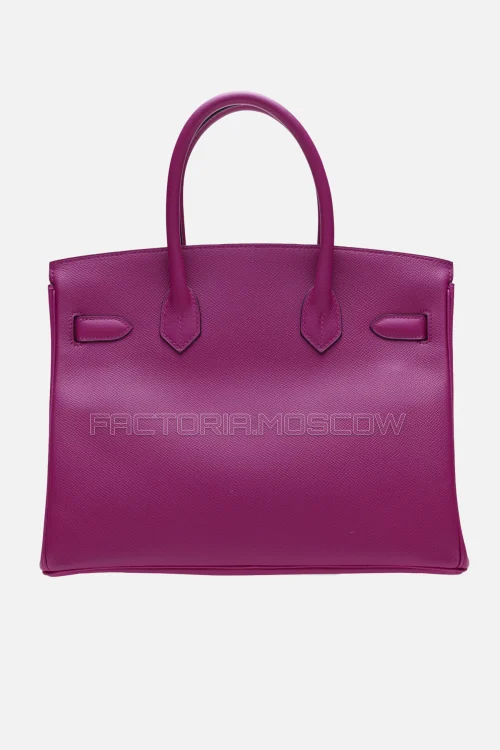 Hermes Birkin 30 Rose Pourpre Epsom PHW