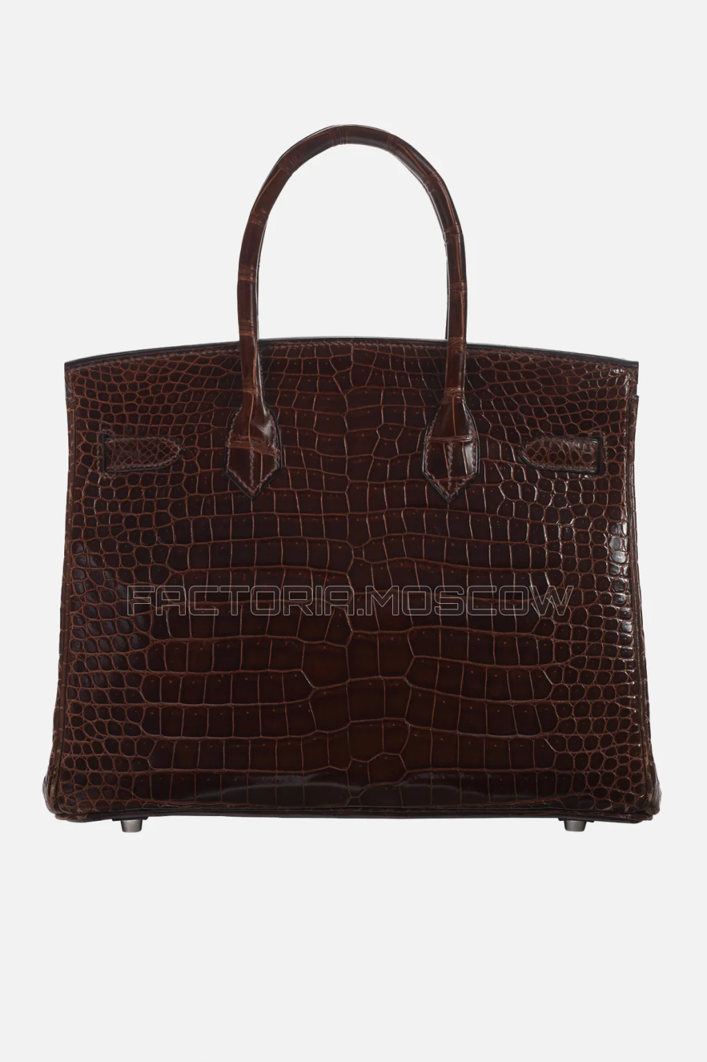 Hermes Birkin 30 Shiny Cocoan Niloticus Crocodile PHW