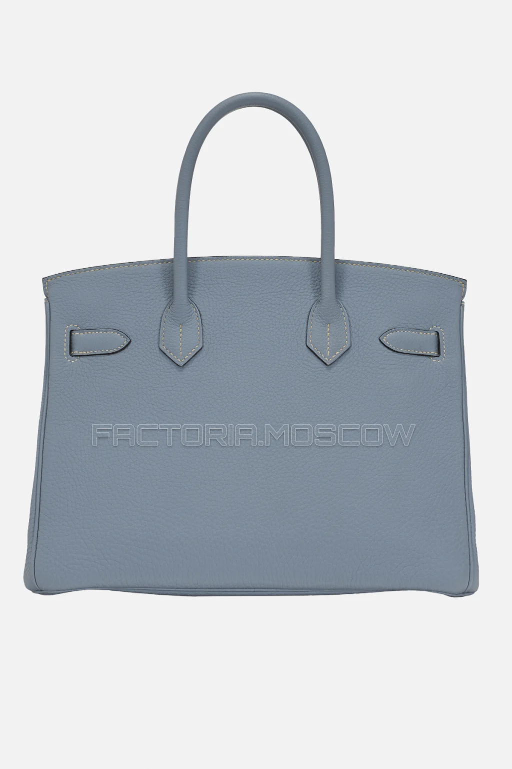 Hermes Birkin 30 Bleu Lin Clemence PHW