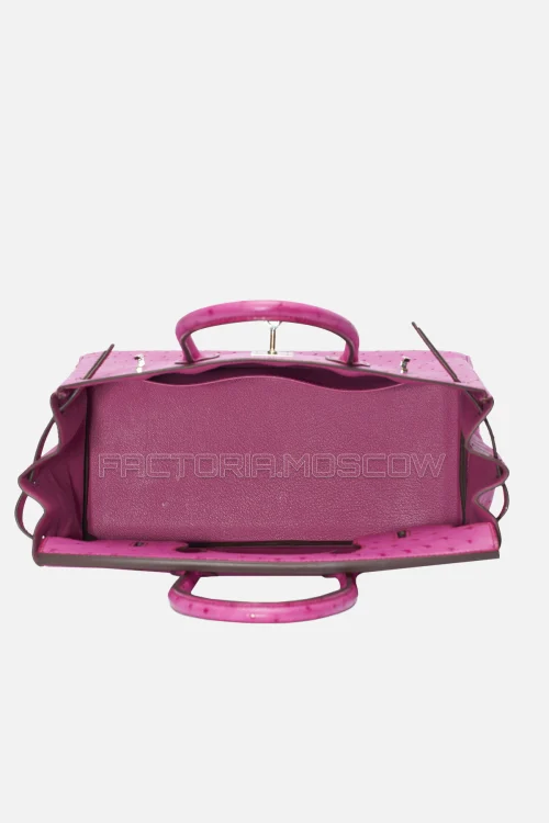 Hermes Birkin 30 Fuchsia Ostrich PHW