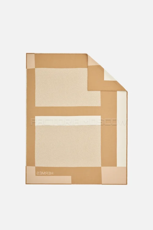 Hermes H Riviera blanket Colour Sable