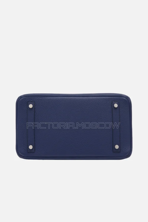 Hermes Birkin 30 Bleu Saphir Clemence PHW