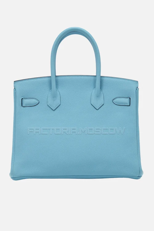 Hermes Birkin 30 Bleu Du Nord Togo GHW