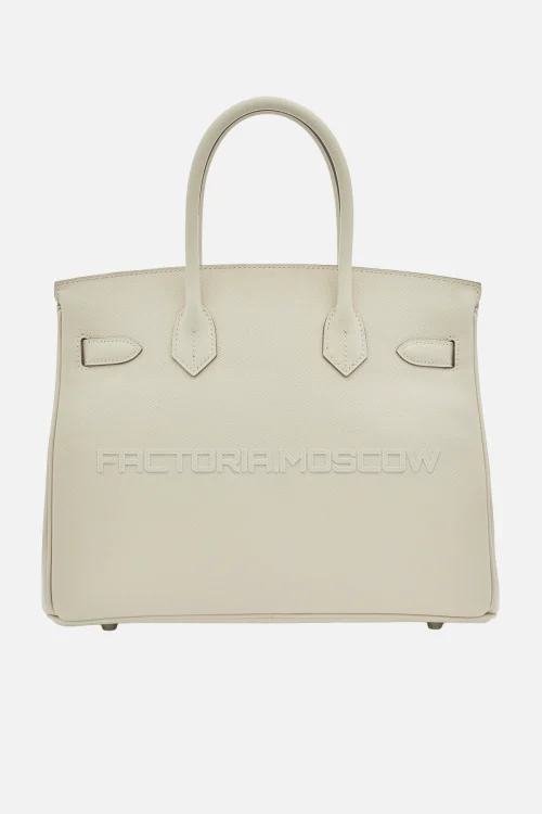 Hermes Birkin 30 Craie Epsom PHW