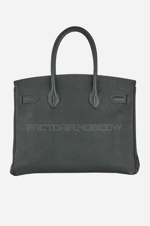 Hermes Birkin 30 Vert Fonce Togo PHW