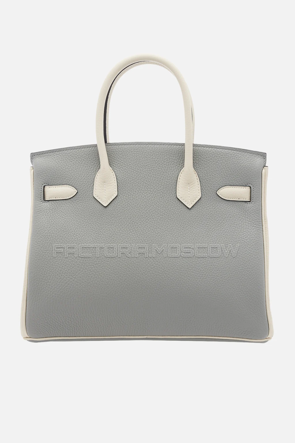 Hermes Birkin 30 Gris Mouette/Craie Togo PHW