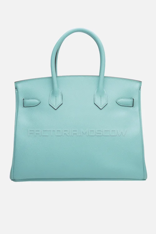 Hermes Birkin 30 Bleu Atoll Epsom PHW