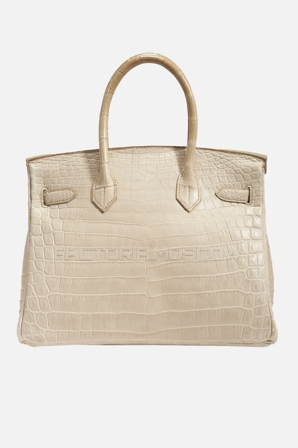Hermes Birkin 30 Matte Parchemin Niloticus Crocodile PHW