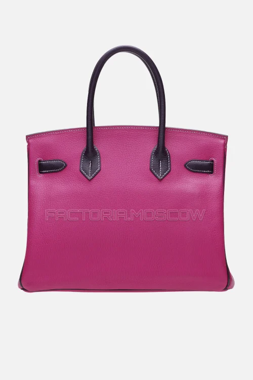 Hermes Birkin 30 Fuchsia/Rouge H Chevre PHW