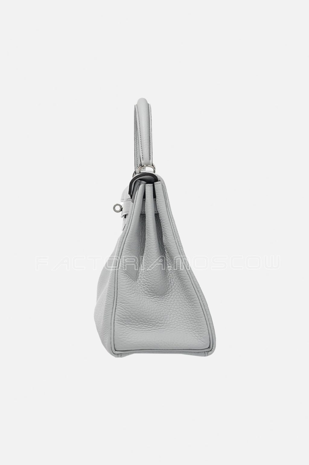 Hermès Kelly Retourne 28 Togo Colour Bleu Pale PHW