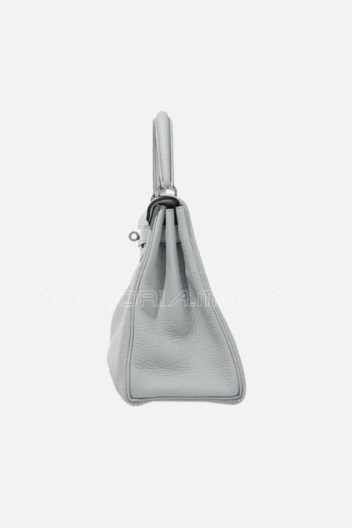 Hermès Kelly Retourne 28 Togo Colour Bleu Pale PHW