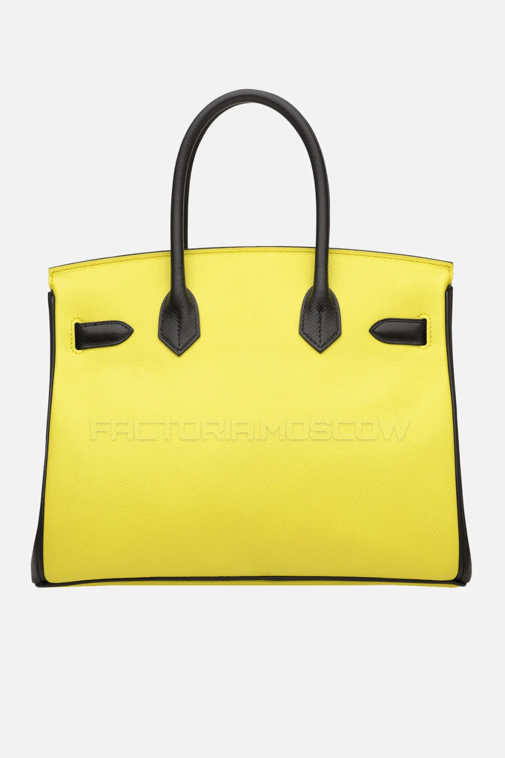 Hermes Birkin 30 Lime/Black Epsom PHW