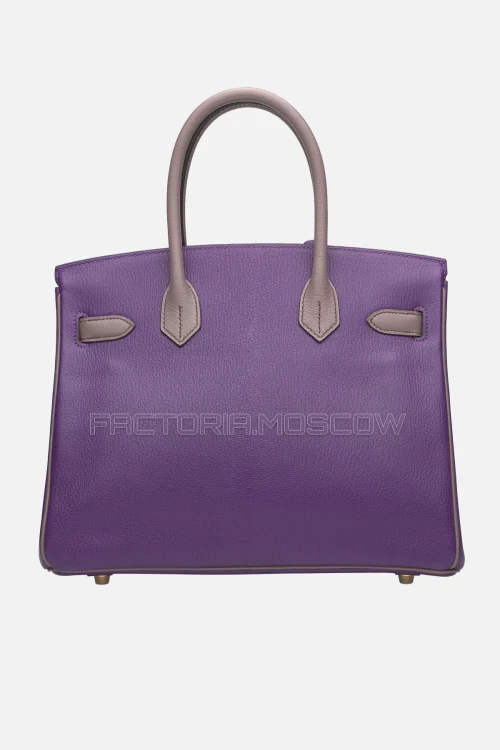 Hermes Birkin 30 Anemone/Violet Chevre GHW