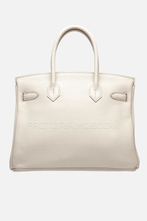 Hermes Birkin 30 Beton Clemence PHW