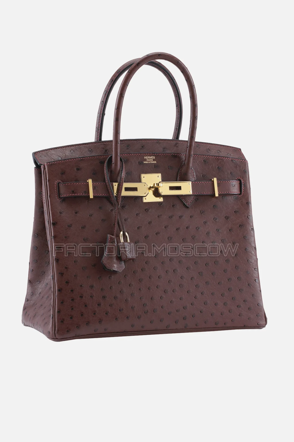 Hermes Birkin 30 Prune Ostrich GHW