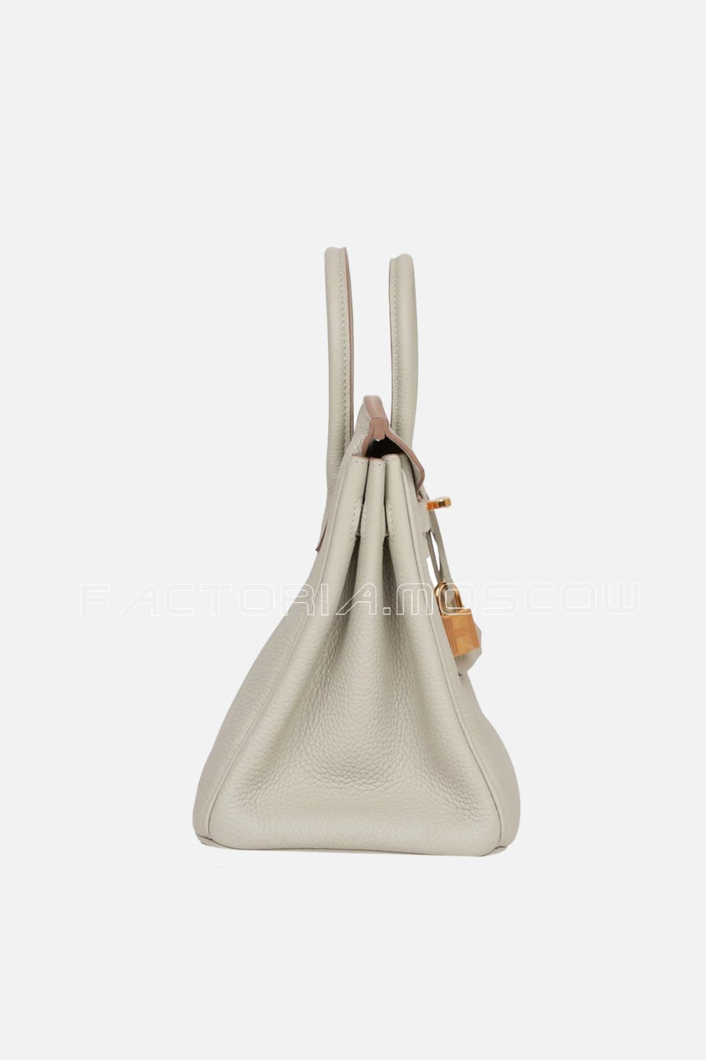 Hermes Birkin 25 Gris Perle Togo GHW