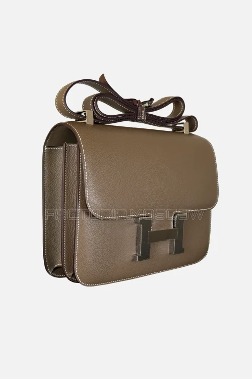 Hermes Constance 24 Evercolor Colour Etoupe PHW