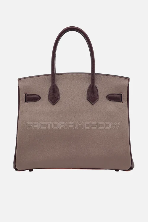 Hermes Birkin 30 Rose The/Griolet/Prune Chevre GHW