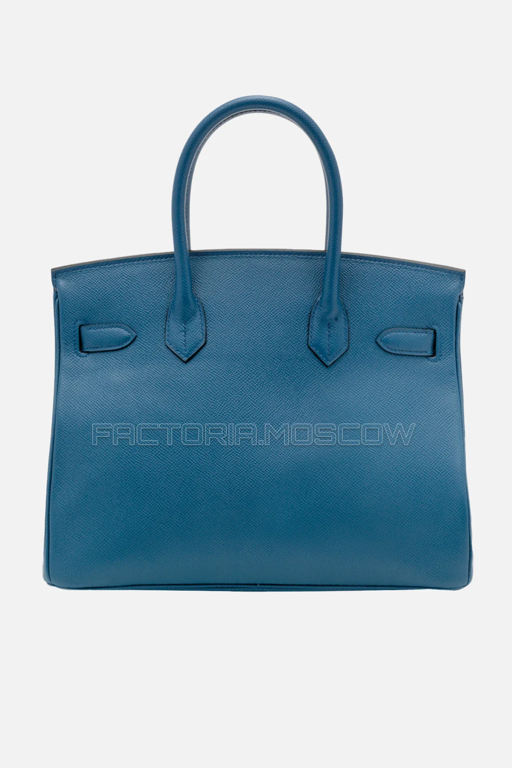 Hermes Birkin 30 Bleu Agate Epsom PHW