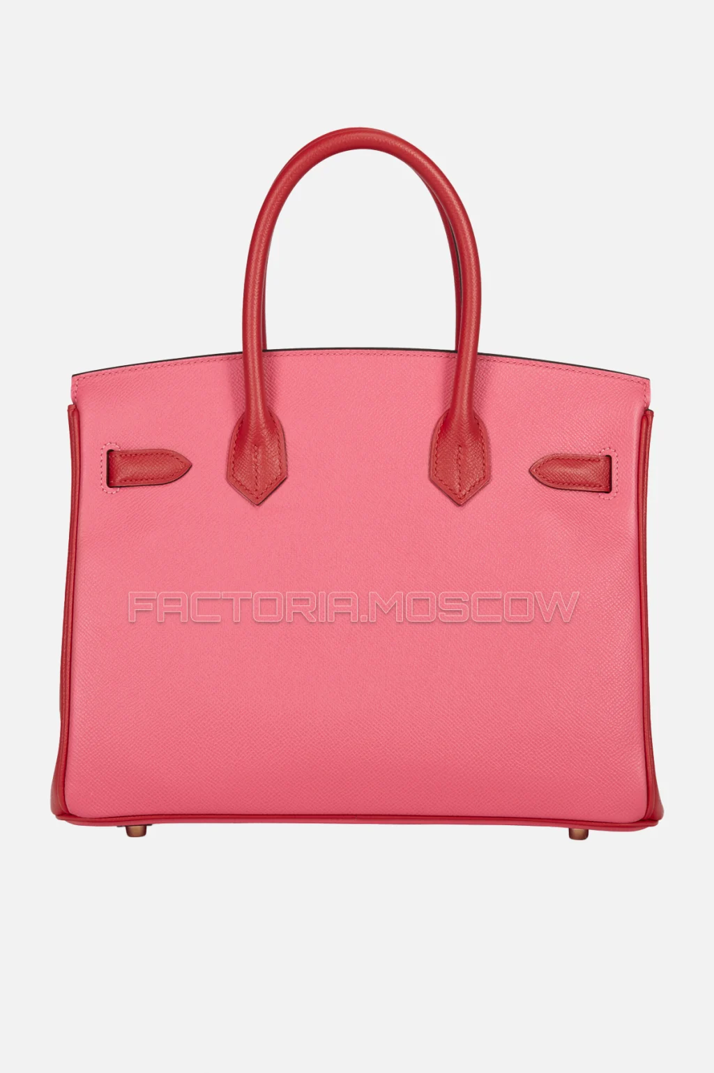 Hermes Birkin 30 Rose Azalee/Rouge De Couer Epsom GHW