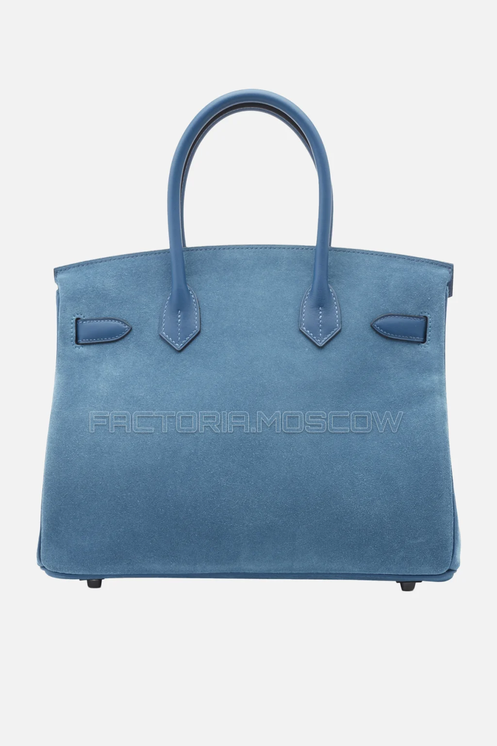 Hermes Birkin 30 Bleu Thalassa Swift/Veau Doblis Grizzly PHW