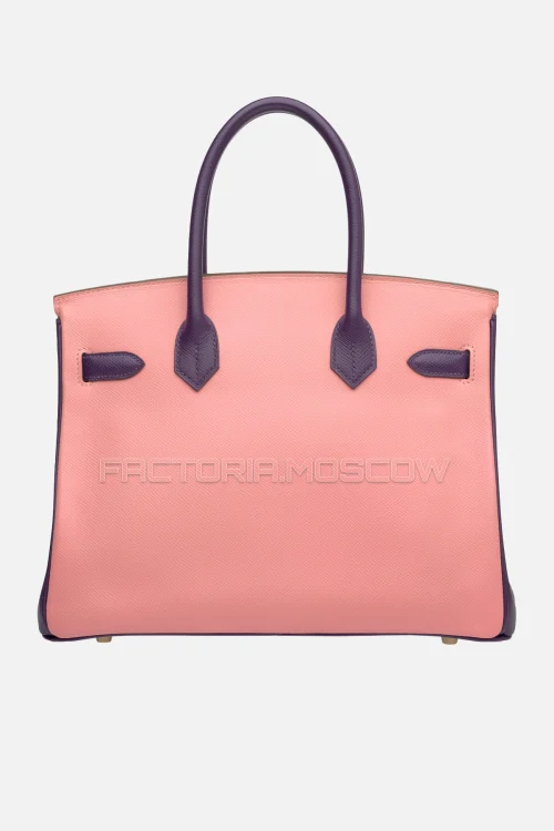 Hermes Birkin 30 Rose Confetti/Crocus Epsom GHW