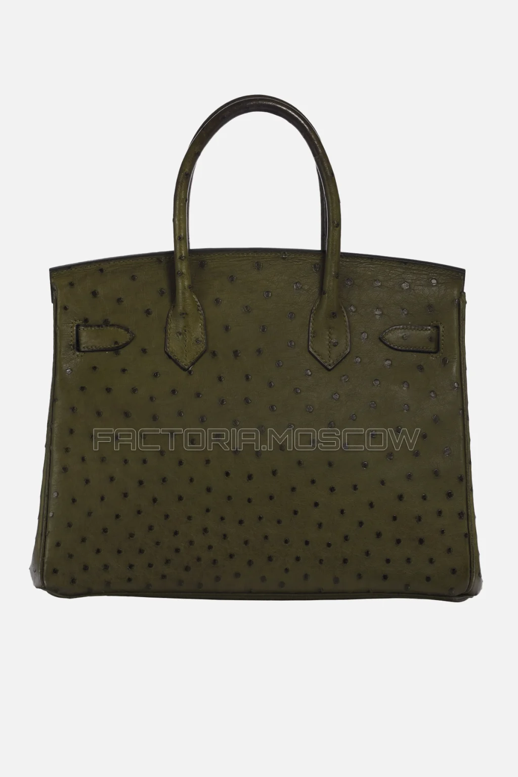 Hermes Birkin 30 Vert Olive Ostrich GHW
