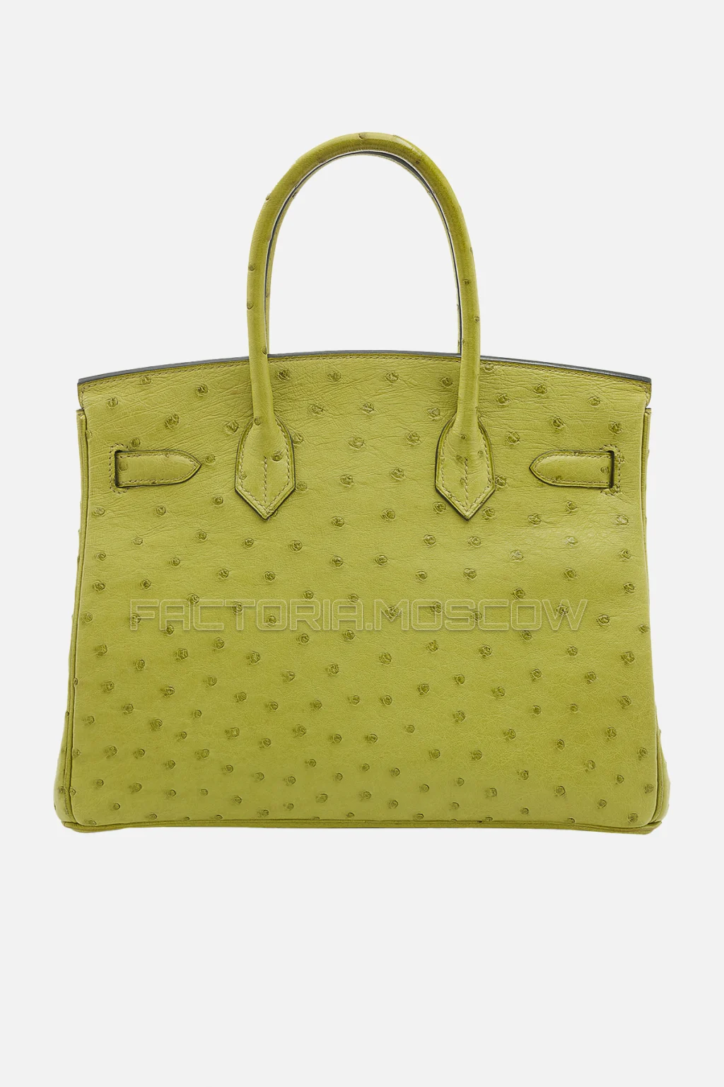 Hermes Birkin 30 Vert Anis Ostrich PHW