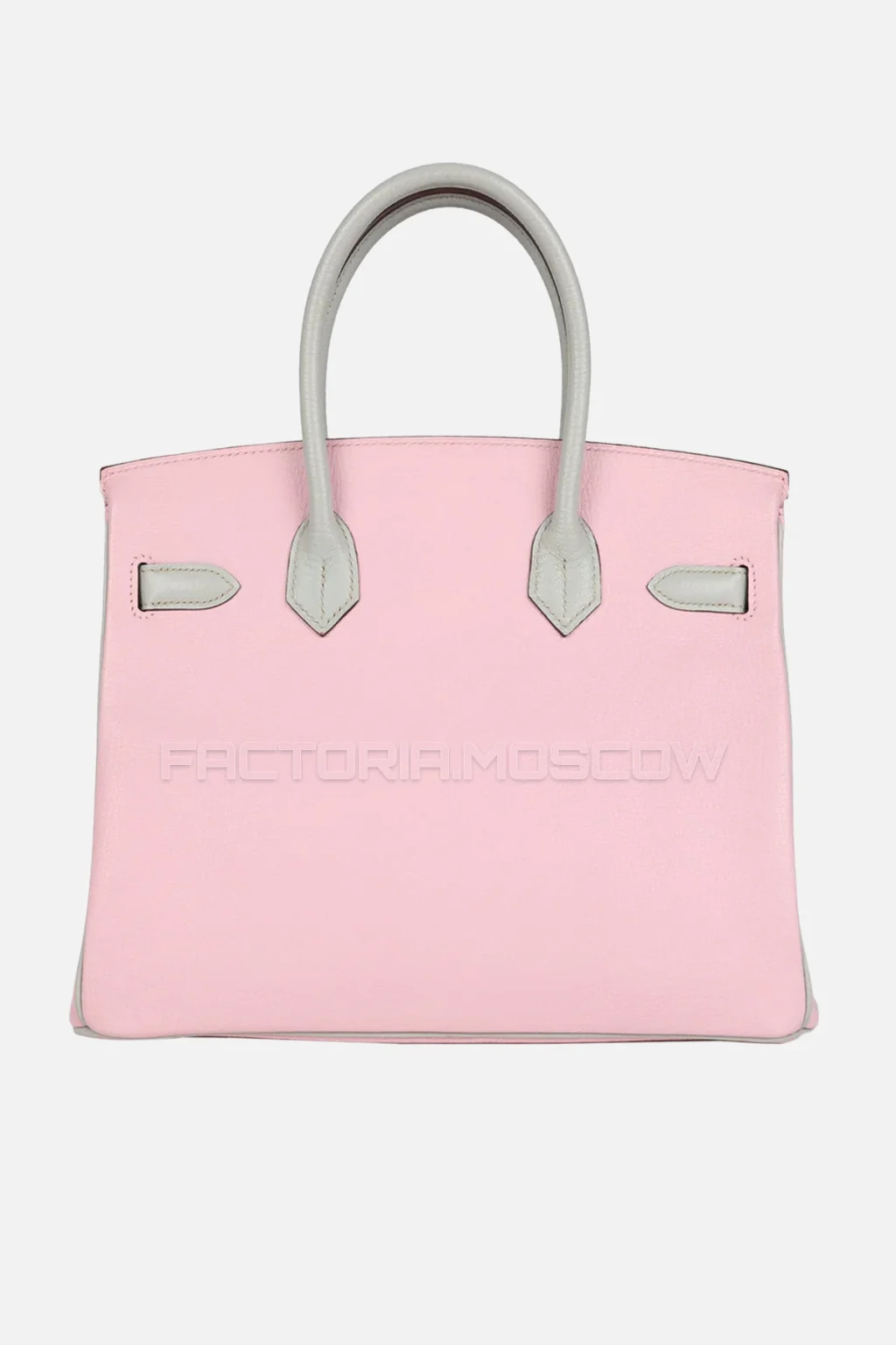 Hermes Birkin 30 Rose Sakura/Gris Perle Chevre GHW
