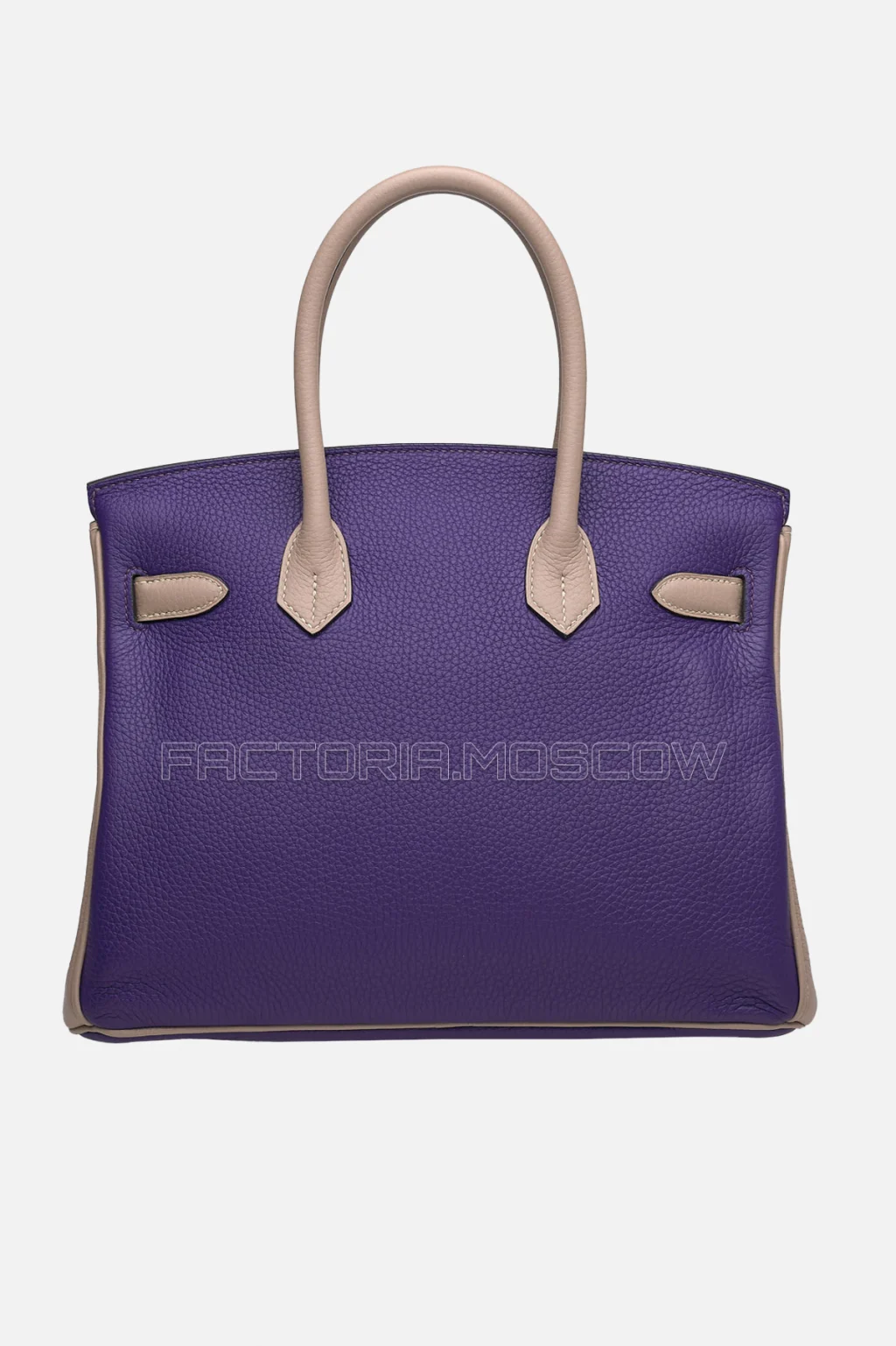 Hermes Birkin 30 Iris/Beige Togo PHW