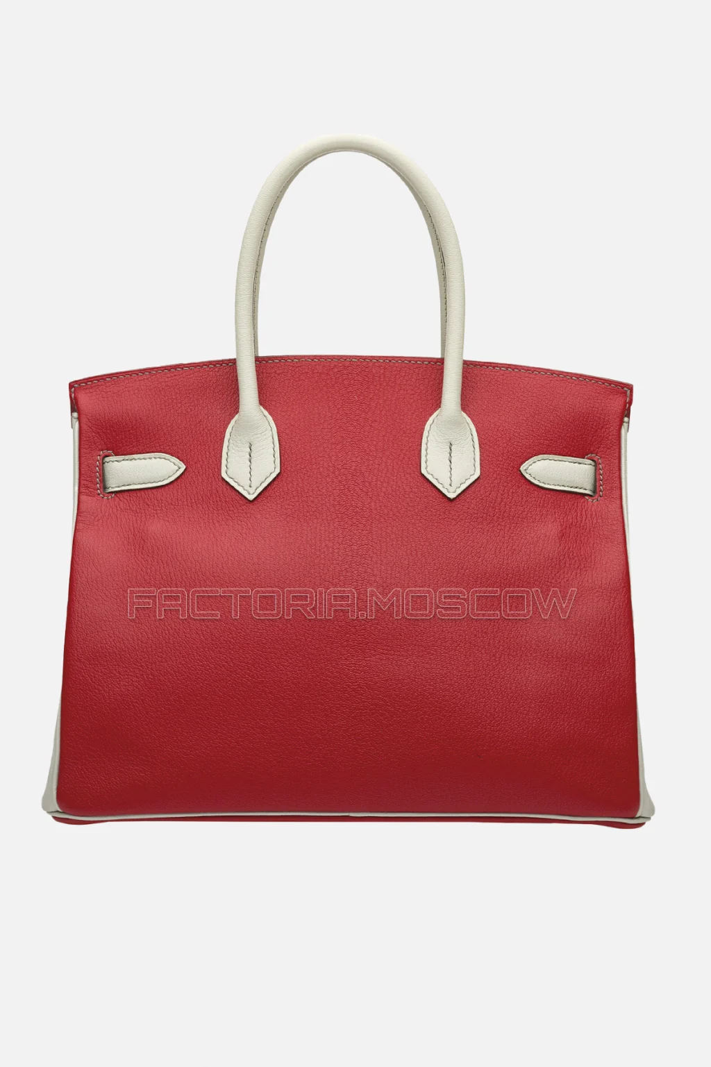 Hermes Birkin 30 Rouge Casaque/Gris Perle Chevre Brushed Palladium