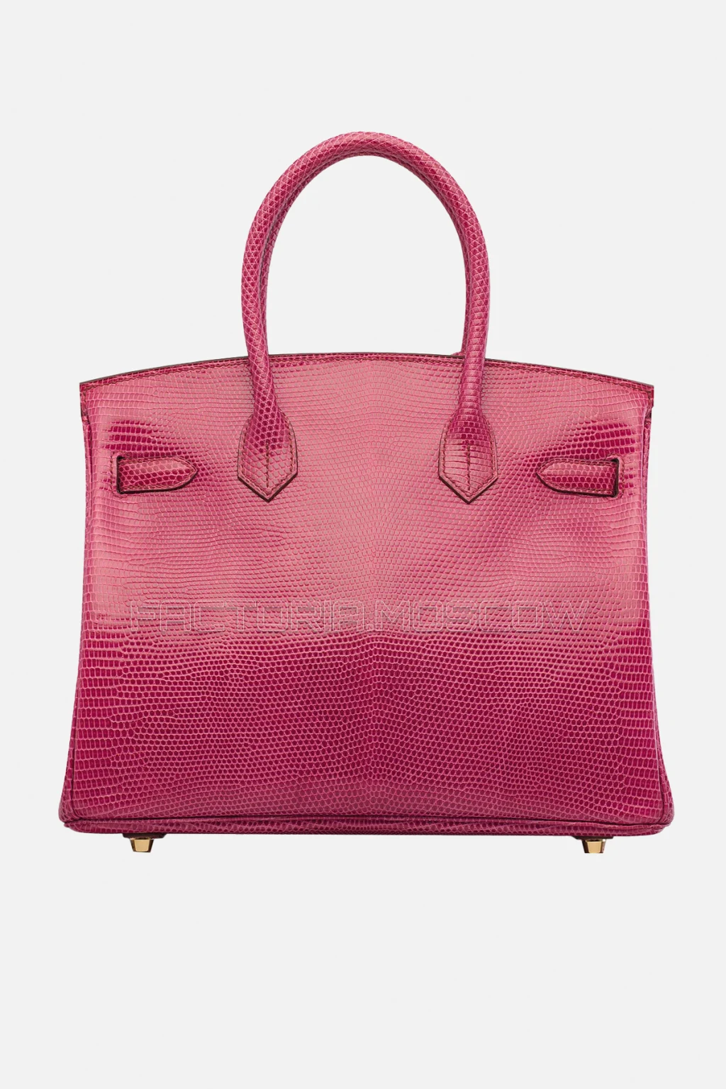Hermes Birkin 30 Shiny Fuchsia Niloticus Lizard GHW