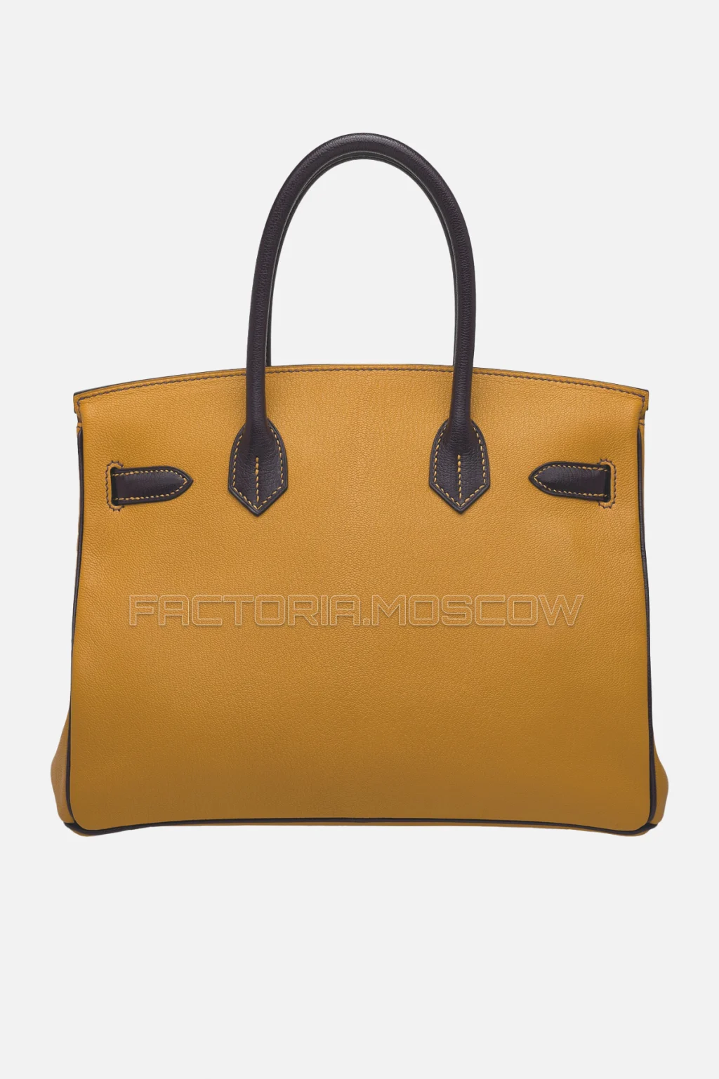 Hermes Birkin 30 Jaune D’Or/Raisin Chevre GHW