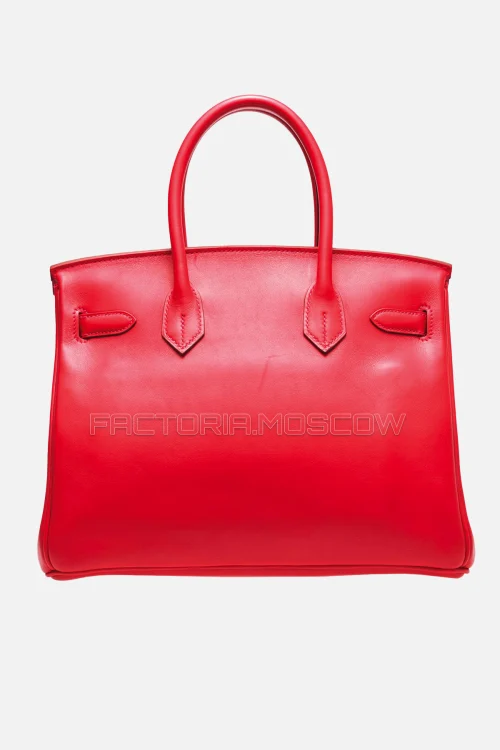 Hermes Birkin 30 Rouge Vif Swift PHW