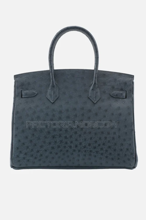 Hermes Birkin 30 Bleu Indigo Ostrich Phw