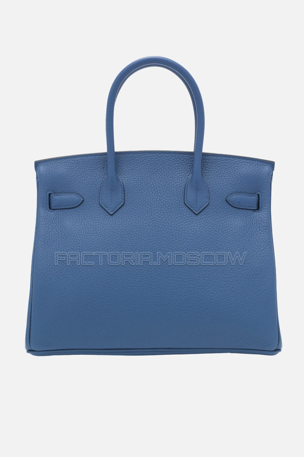 Hermes Birkin 30 Bleu Agate Clemence GHW