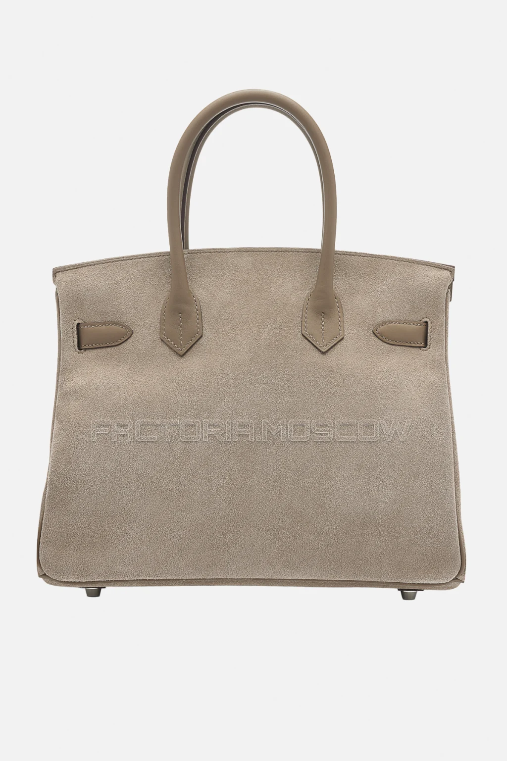 Hermes Birkin 30 Étoupe Swift/Gris Caillou Veau Doblis Grizzly PHW