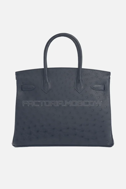 Hermes Birkin 30 Black Ostrich GHW