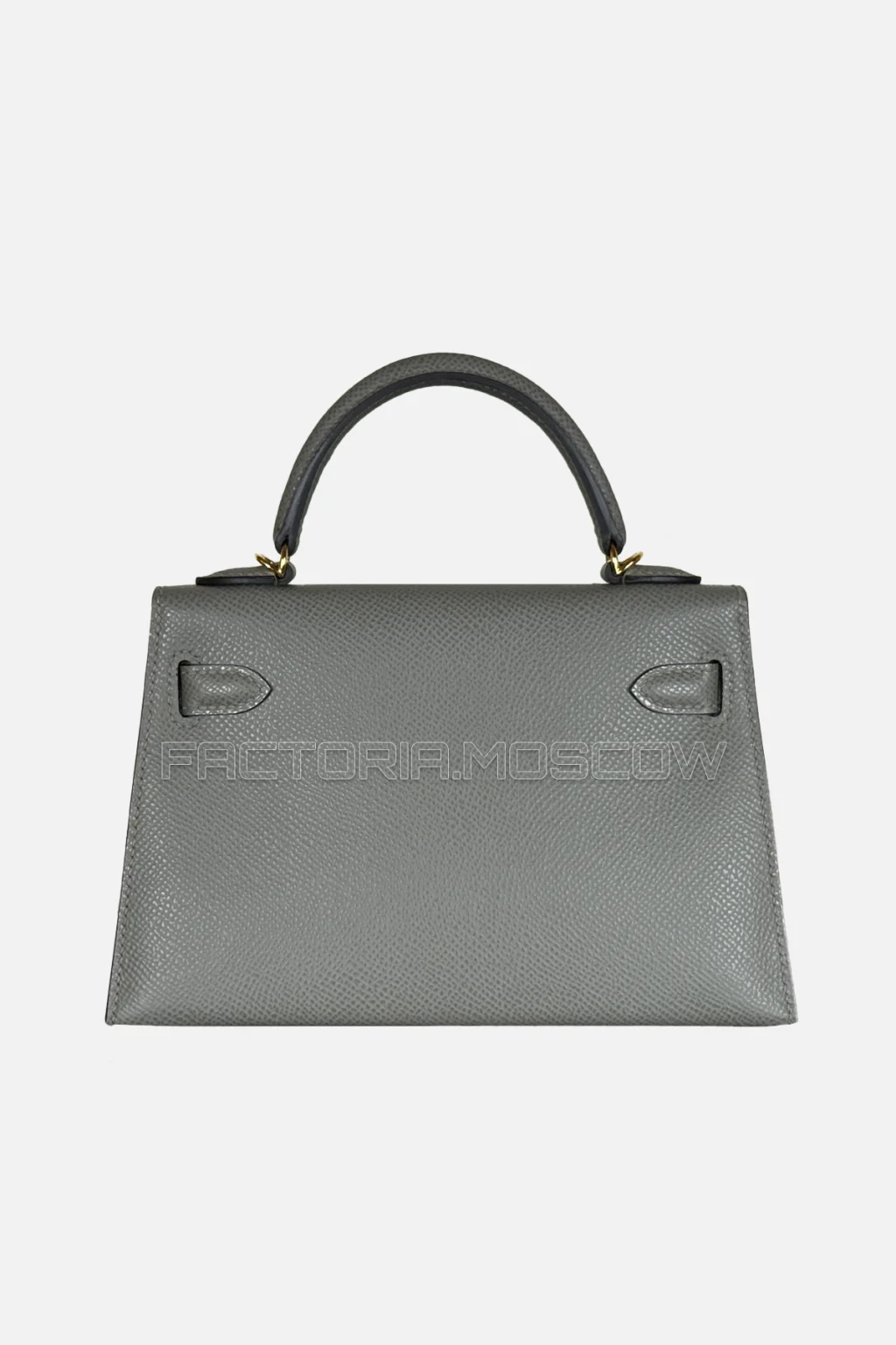 Hermes Kelly Mini 20 Epsom Colour Gris Meyer GHW