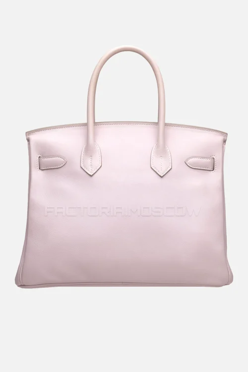 Hermes Birkin 30 Rose Dragee Swift PHW