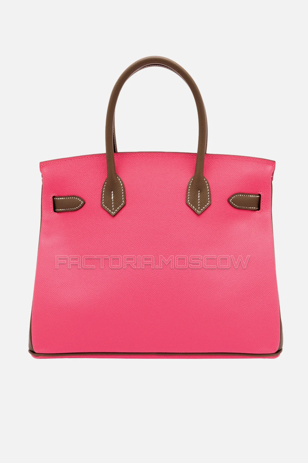 Hermes Birkin 30 Rose Azalee/Etoupe Epsom GHW