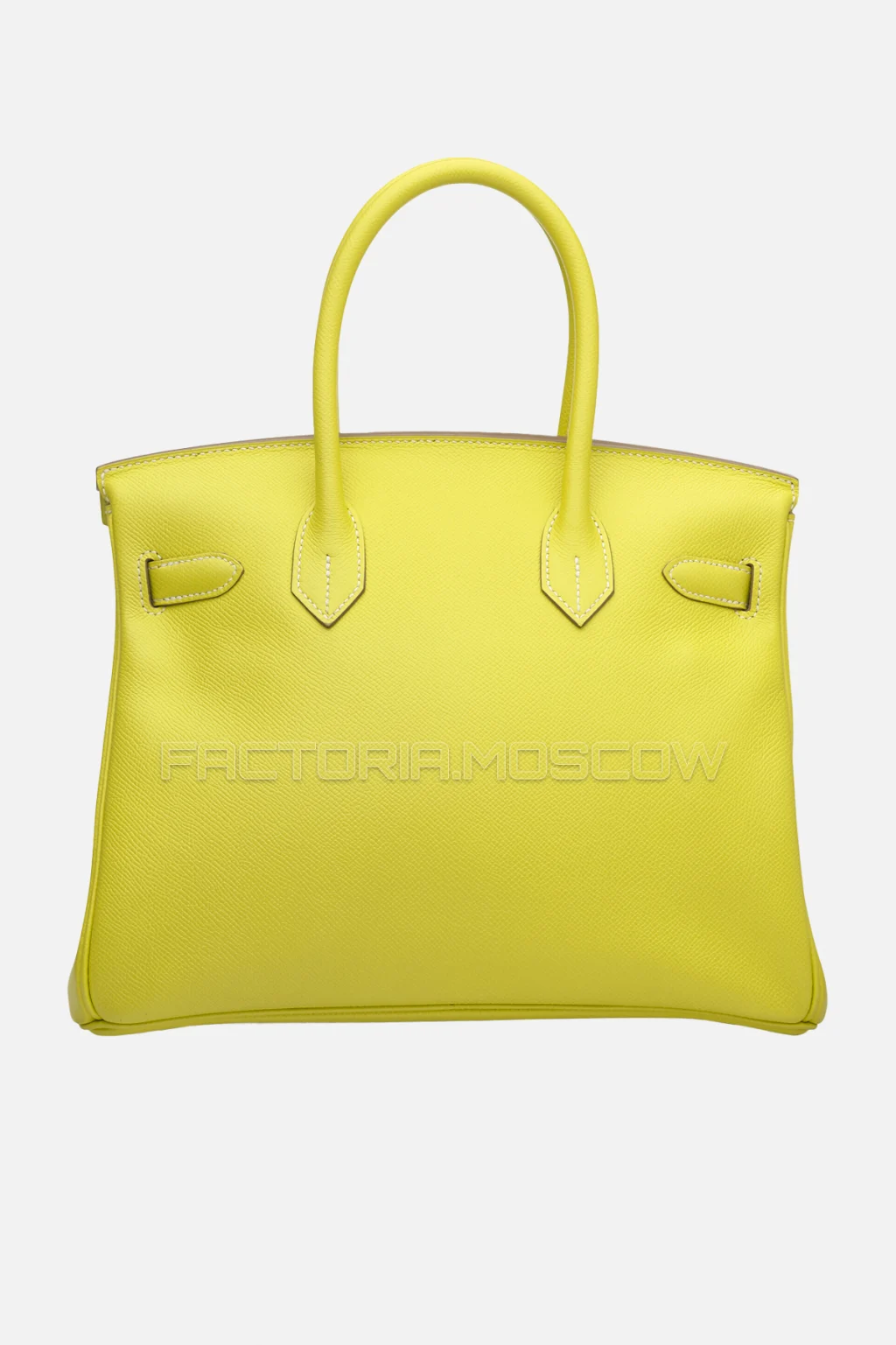 Hermes Birkin 30 Lime/Gris Perle Epsom PHW