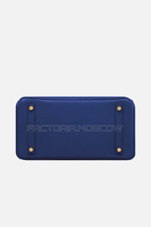 Hermes Birkin 30 Bleu Électrique Clemence GHW