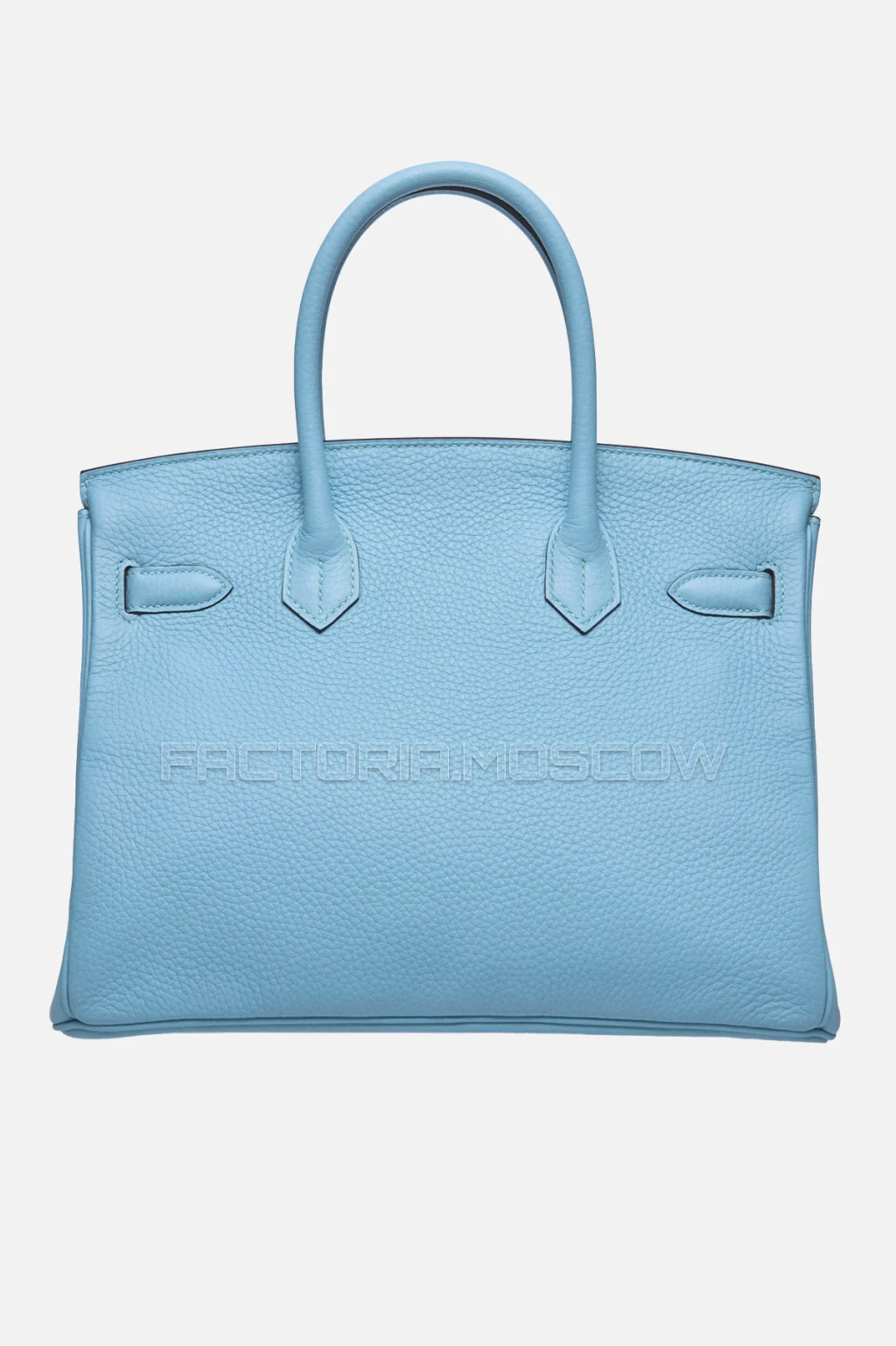 Hermes Birkin 30 Bleu Atoll Clemence GHW