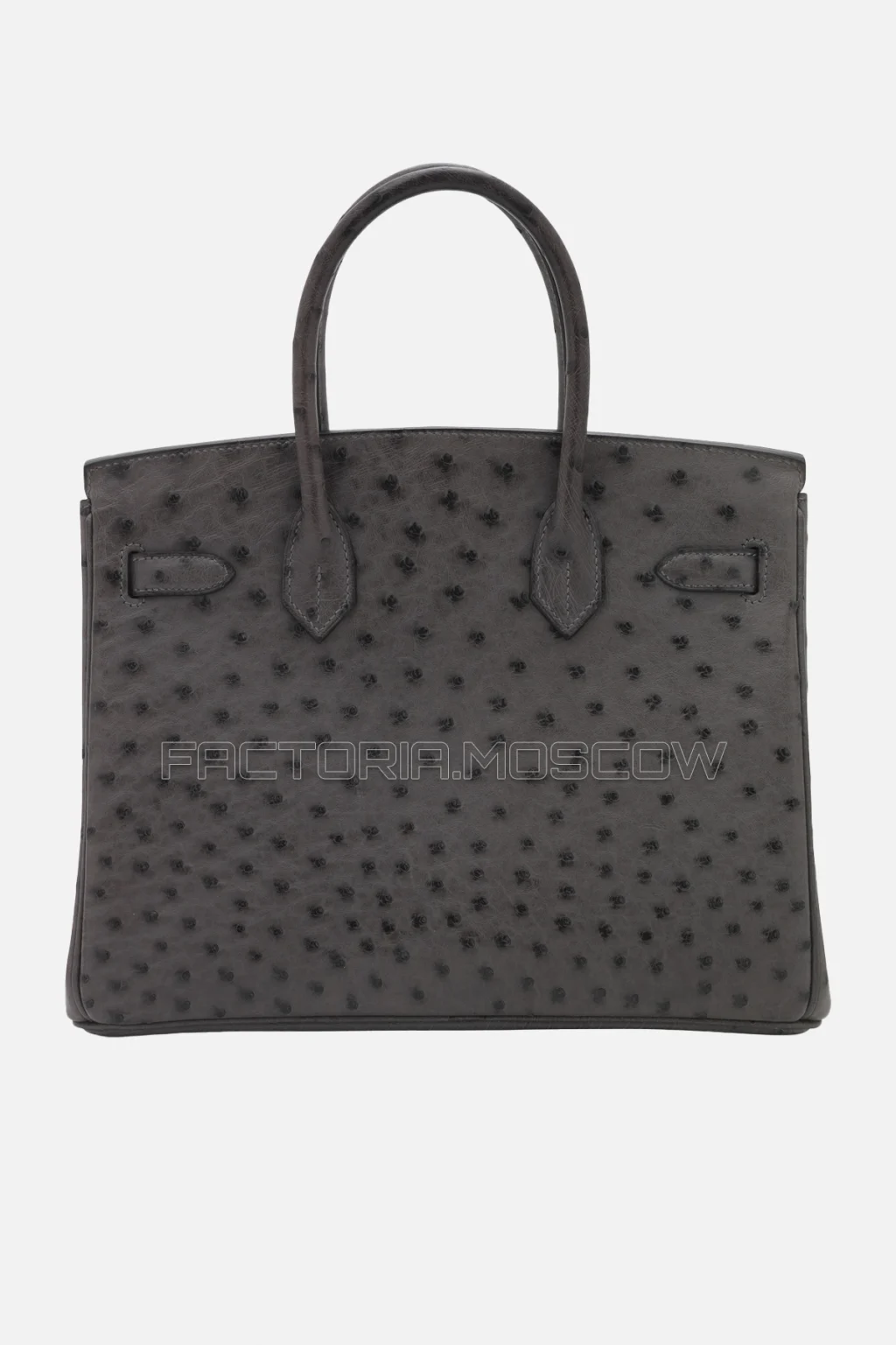 Hermes Birkin 30 Graphite Ostrich PHW