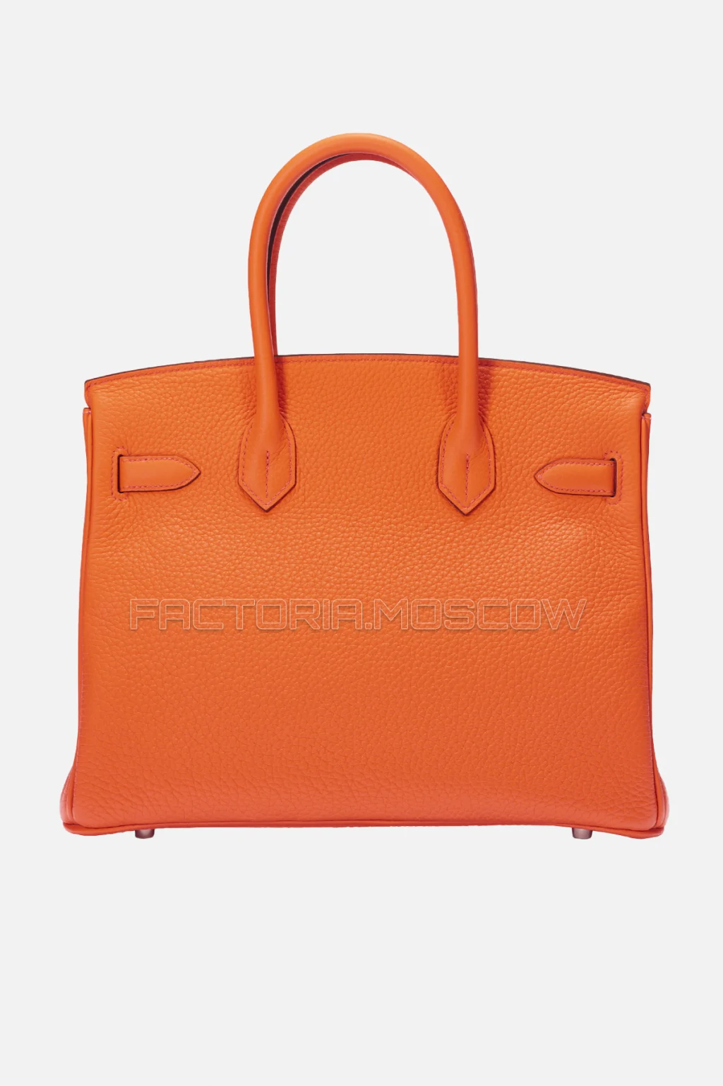 Hermes Birkin 30 Orange Poppy/Rose Lipstick Clemence PHW