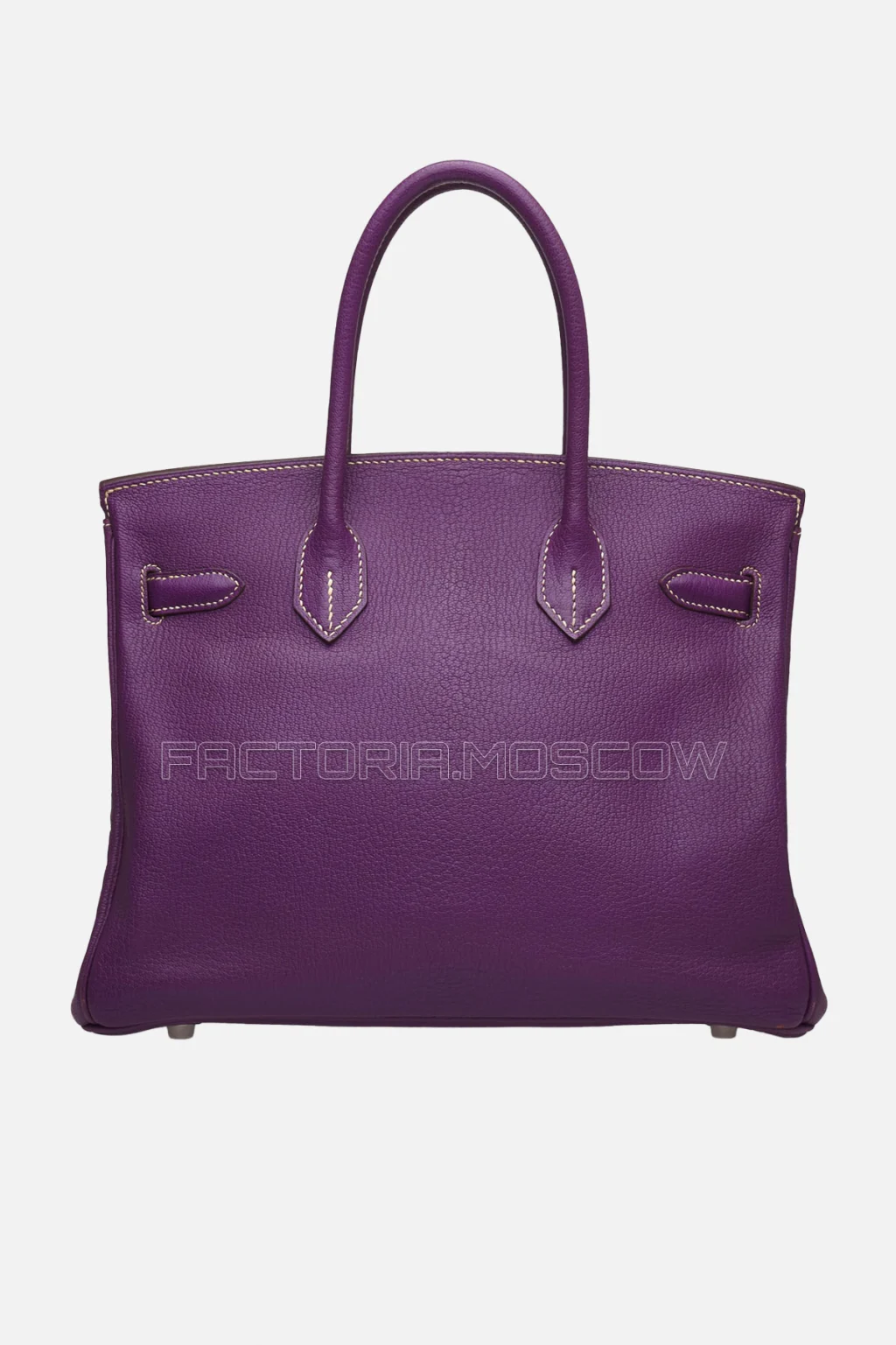 Hermes Birkin 30 Violet/Havane Chevre PHW