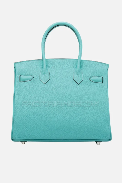 Hermes Birkin 30 Bleu Atoll Togo PHW