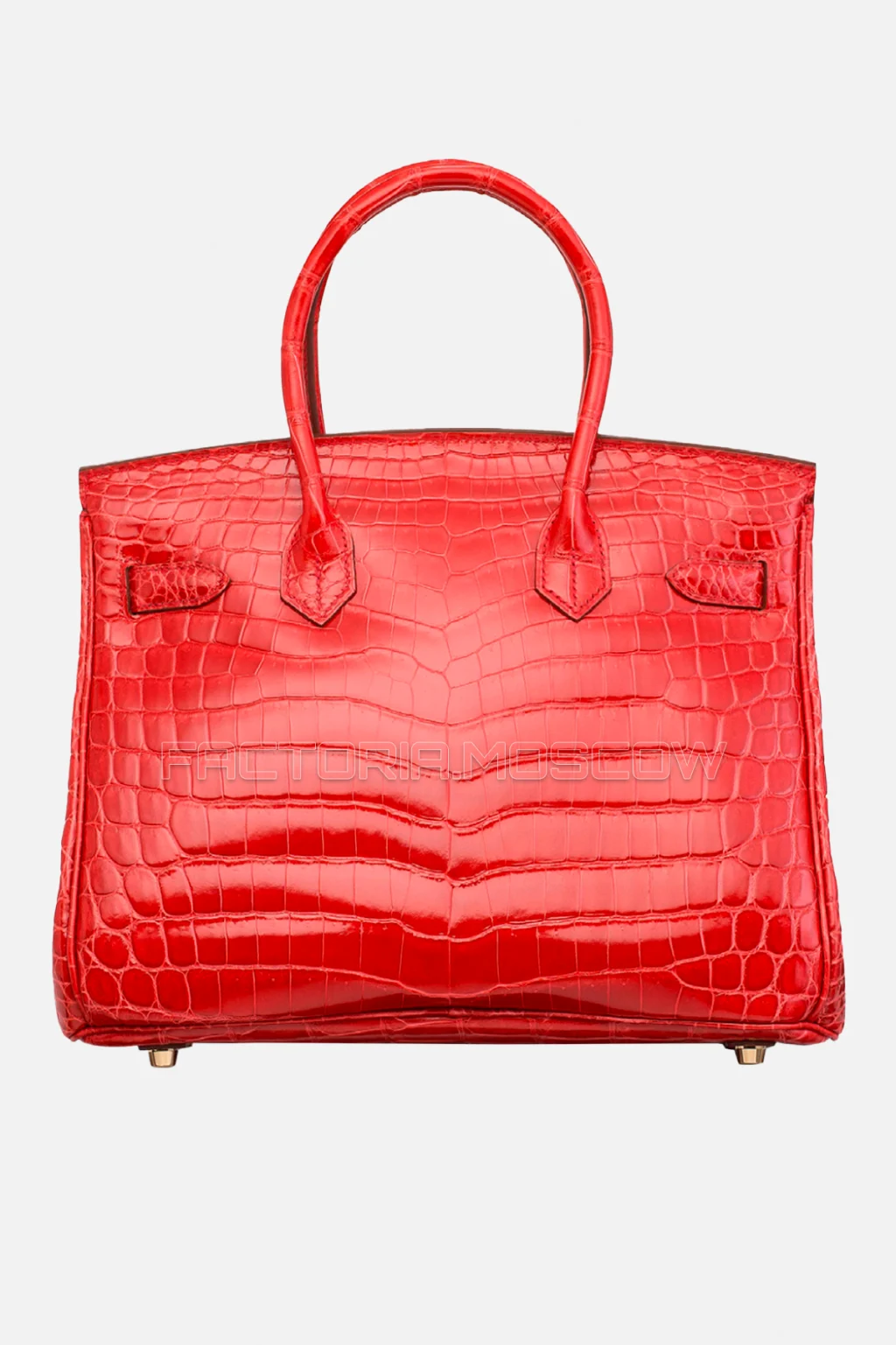 Hermes Birkin 30 Shiny Bougainvillier Niloticus Crocodile GHW