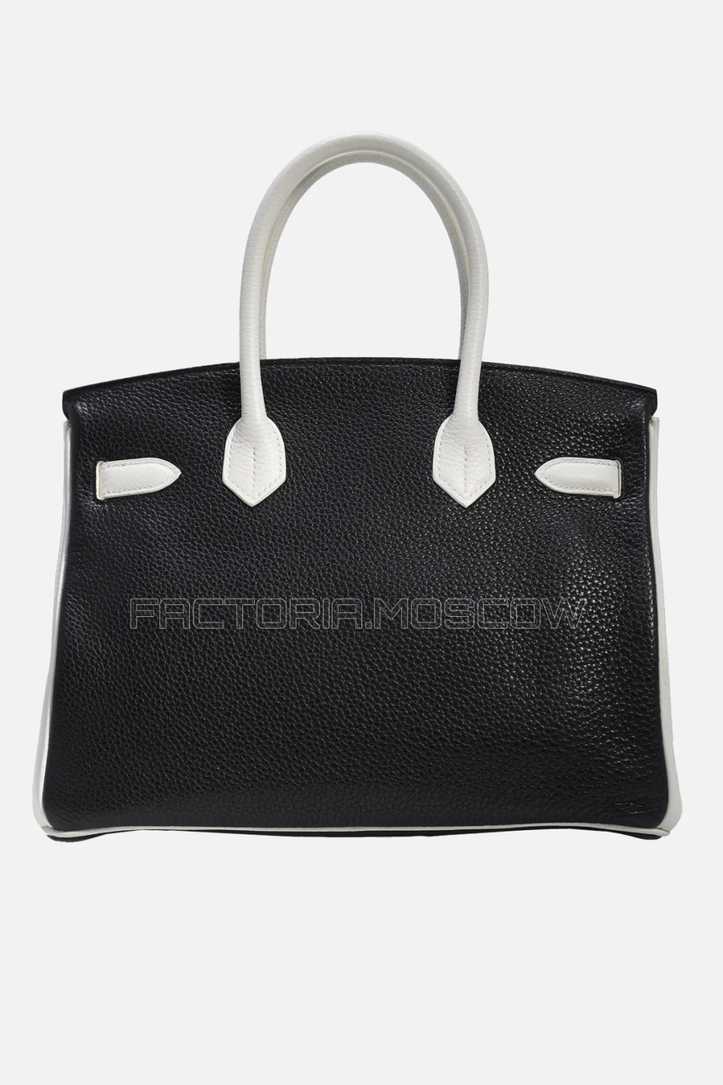 Hermes Birkin 30 Black/White Clemence PHW